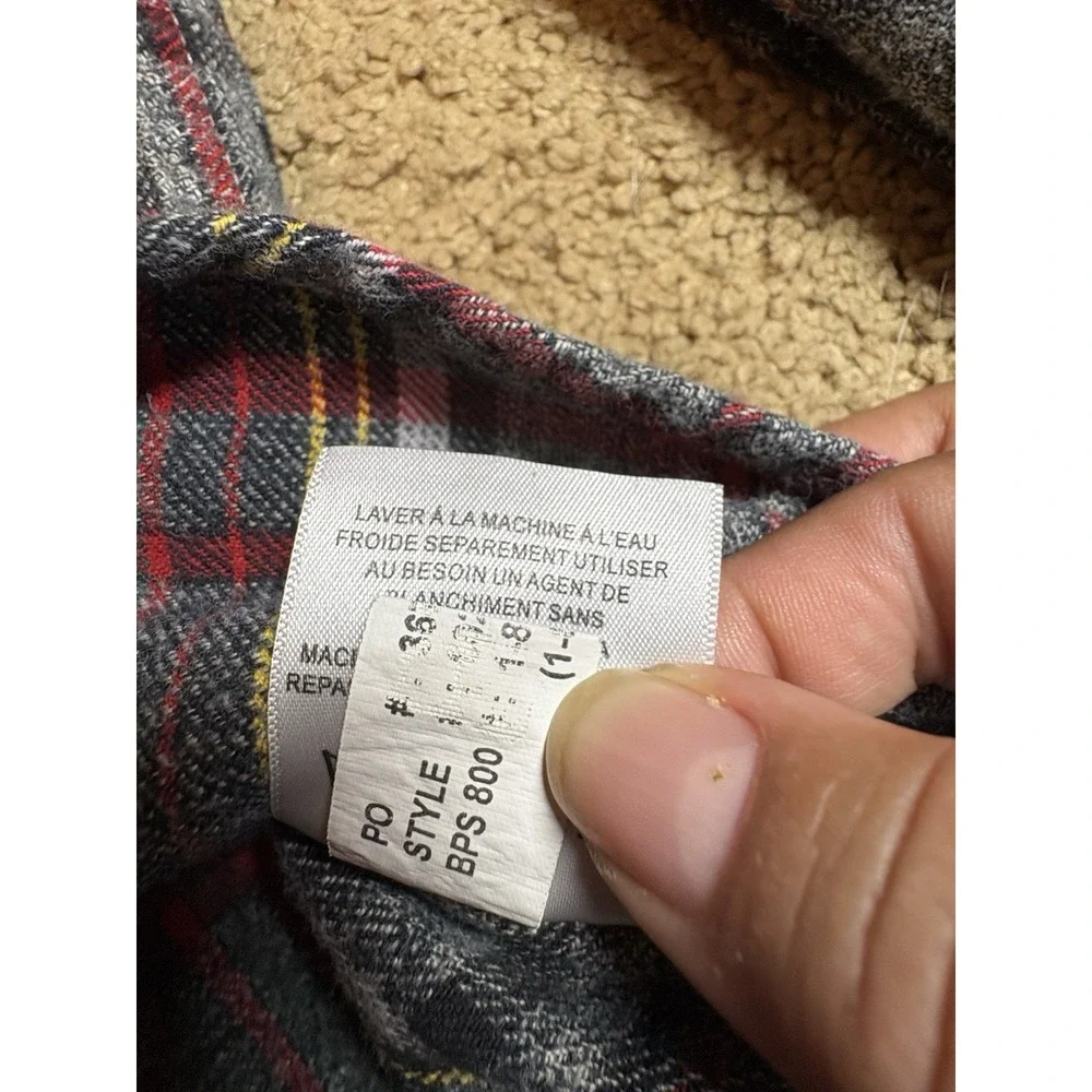 Redhead Shirts Men's Long Sleeve Button Down Flannel Large 100% Cotton